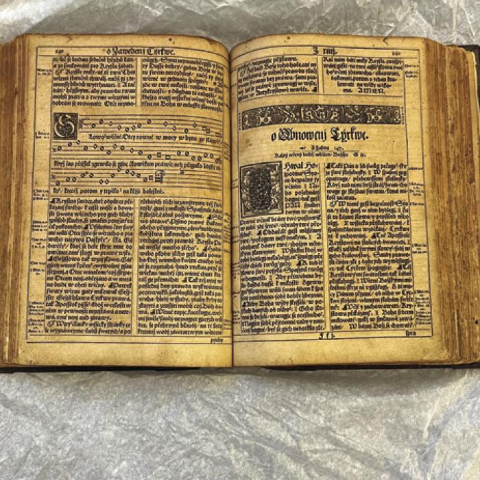 The 1615 Hymnal.