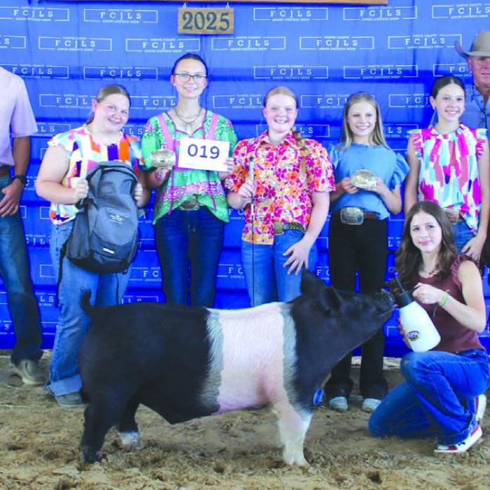 2025 Fayette Co. Junior Livestock Show Showmanship Winners