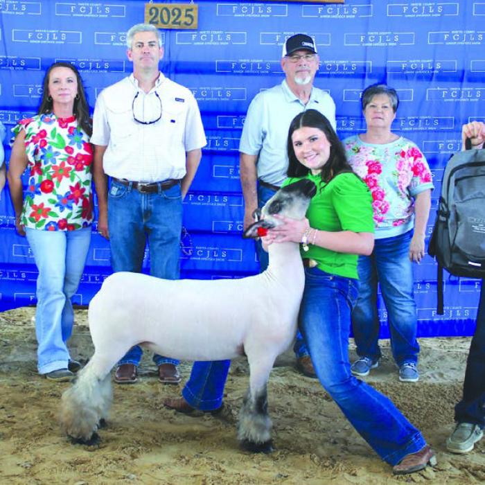 2025 Fayette Co. Junior Livestock Show Showmanship Winners