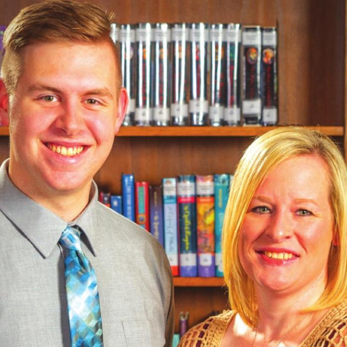 Benjamin Newton is the son of Mike and Kimberly Newton. He plans to attend the University of Mississippi to study Arabic and German translation. He chose Heather Muesse as his special teacher.
