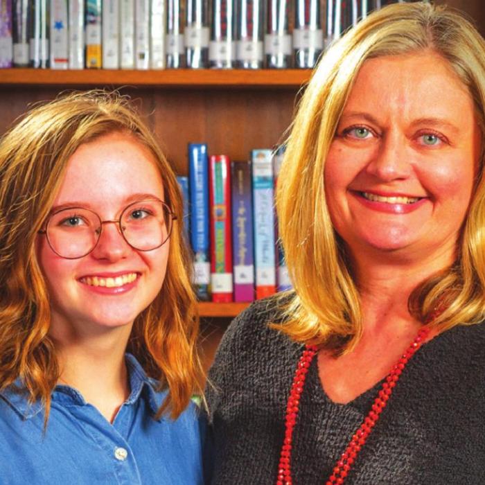Jordyn von Minden is the daughter of Bradley and Misti von Minden. She plans to attend Texas A&amp;M and become an English teacher. She chose Laurie Stork as her special teacher.