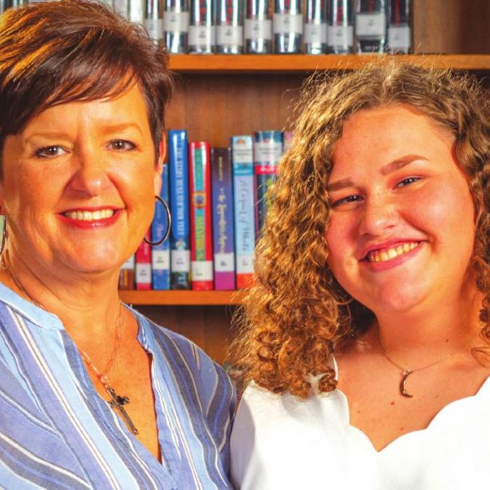 Madelynn Stevens is the daughter of Troy and Diana Stevens. She plans to attend Texas A&amp;M to study business, with a focus on supply chain. She chose Ann Raborn as her special teacher.