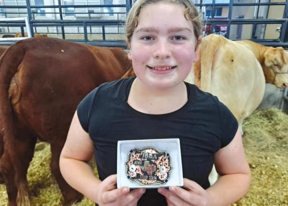 Karisch Family Shows Cattle in Fort Worth