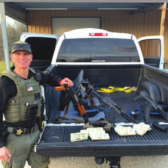 Trio of Assault Rifles Seized Here
