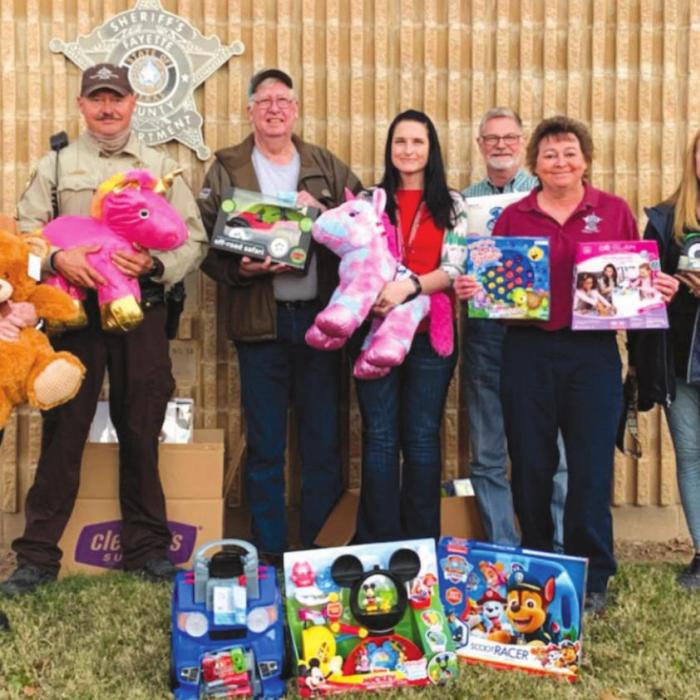 Fair Association Donates to Deputy Santa