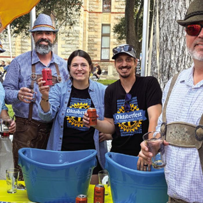 Fun at Oktoberfest in Downtown La Grange
