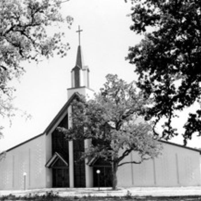 There was standing-roomonly attendance for the Mass on Sunday, Dec. 16, when the new Sacred Heart Church in La Grange was dedicated. The service was followed by open house at the church and rectory.