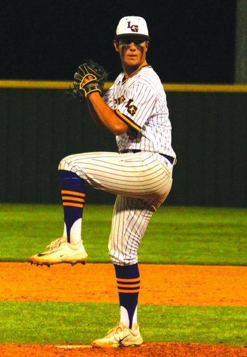 La Grange’s Brock Loehr pitched a complete game Tuesday.