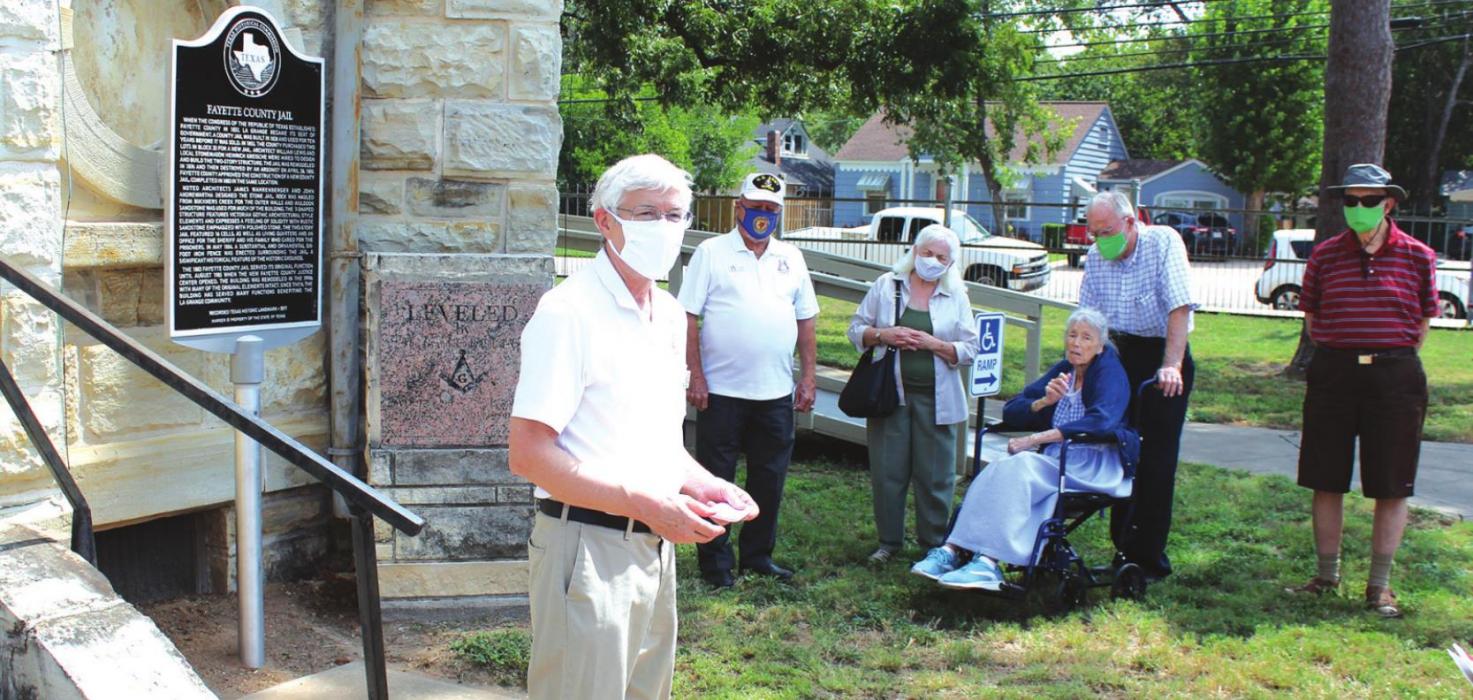 Historical Marker Dedicated At Old Fayette County Jail