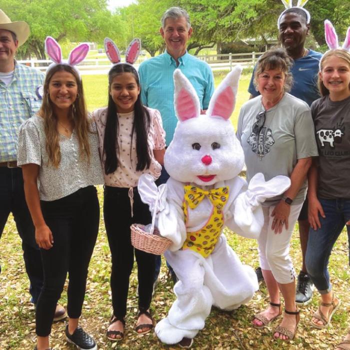 Lions & Leos Sponsor Egg Hunt at Whispering Hills