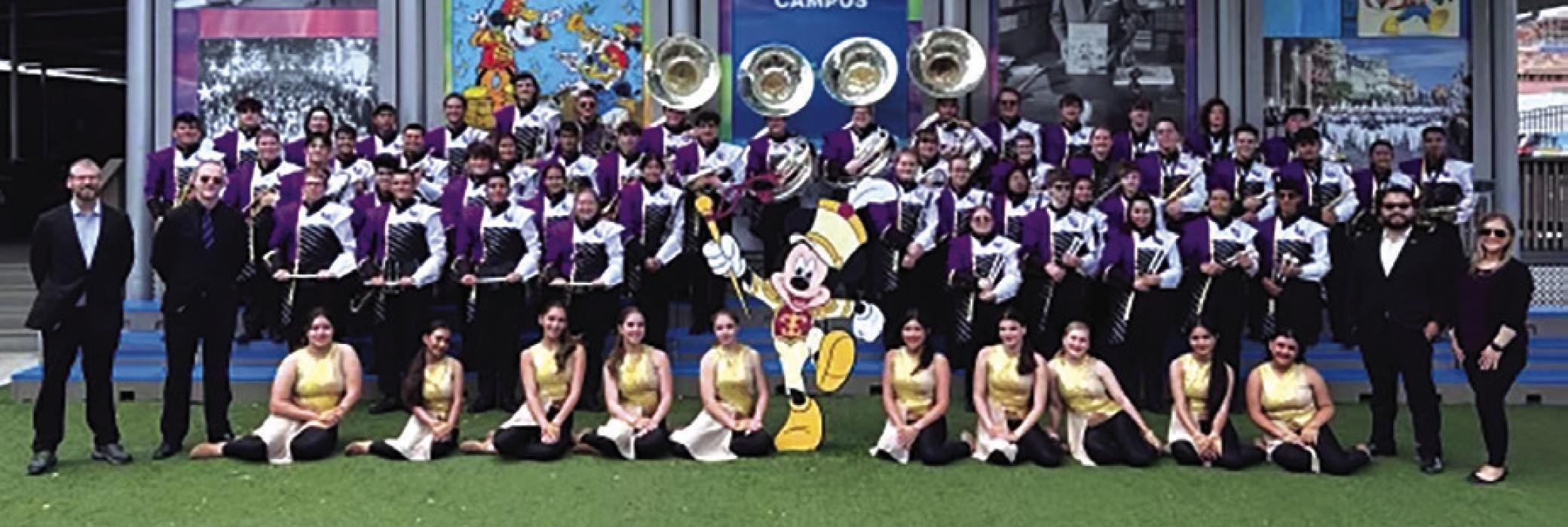 LG Band Marches At Disney World