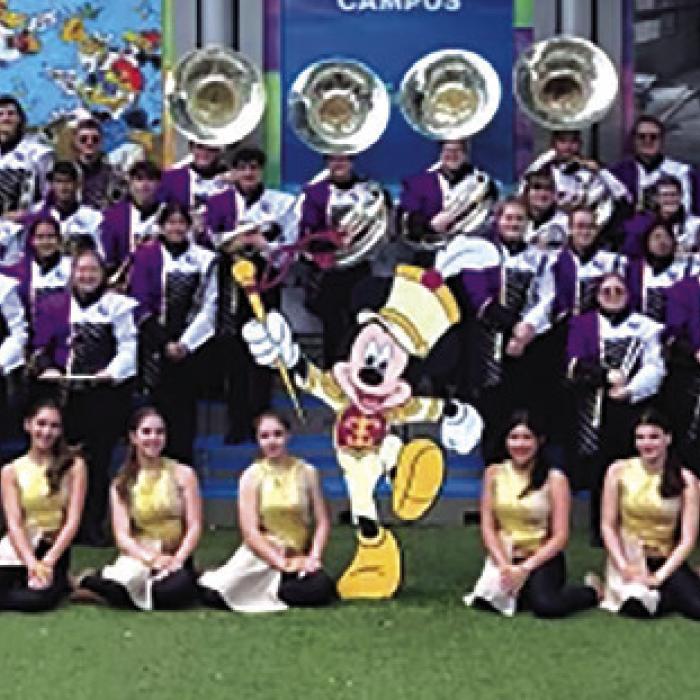 LG Band Marches At Disney World