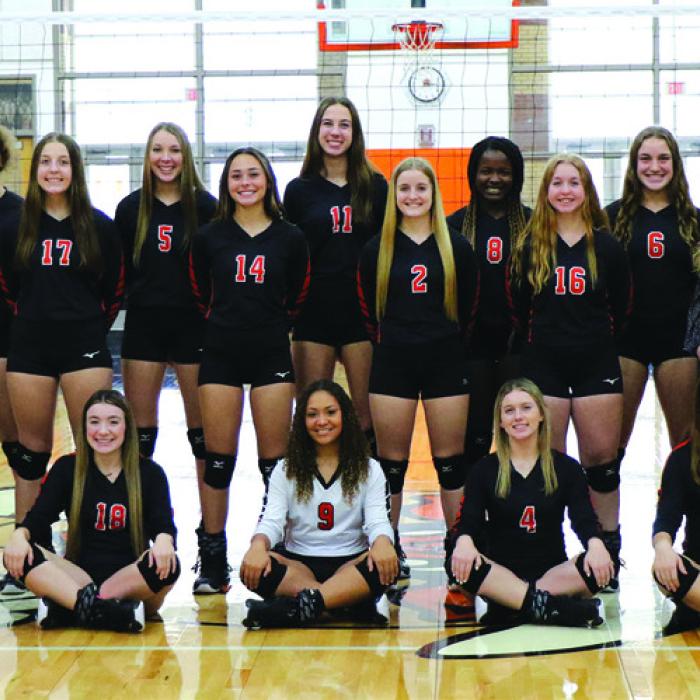 Lady Horn Volleyball Team Wins National Academic Award