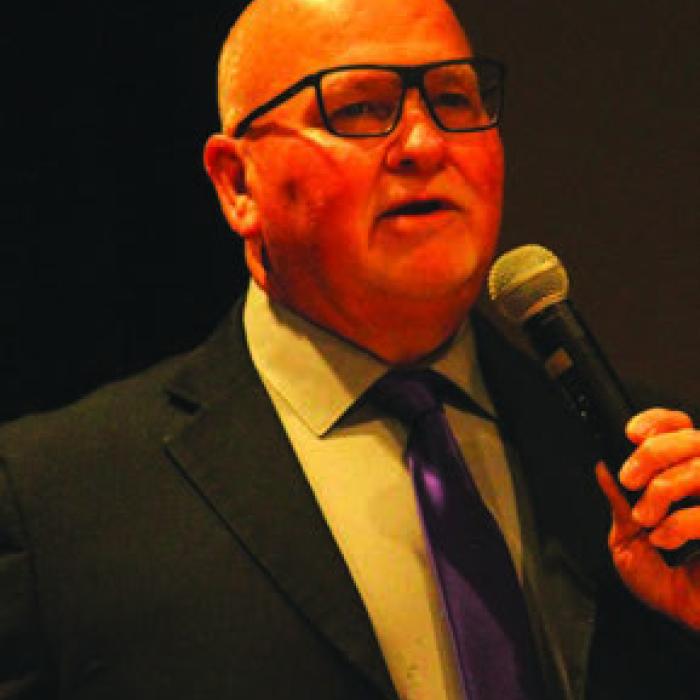 LGISD School Board President Gary Drab gave the Invocation.