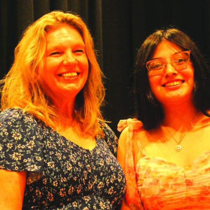 Ivanna Caceras-Anaya is the daughter of Juana Anaya and Julio Caceras. She chose Susie Morgan as her special teacher. Ivanna plans to attend Texas A&amp;M.