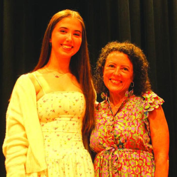 Eryn Kutchka is the daughter of Kellie and Anthony Kutchka. She chose Deanna Hoelscher as her special teacher. Eryn plans to attend Blinn College to study radiologic technology.