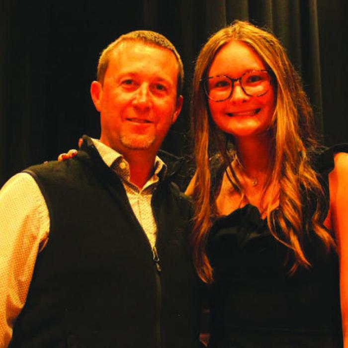 Ella Janacek is the daughter of Jessica and Neal Janacek. She chose Stetson Gommert as her special teacher. Ella plans to attend Texas A&amp;M and study construction science.