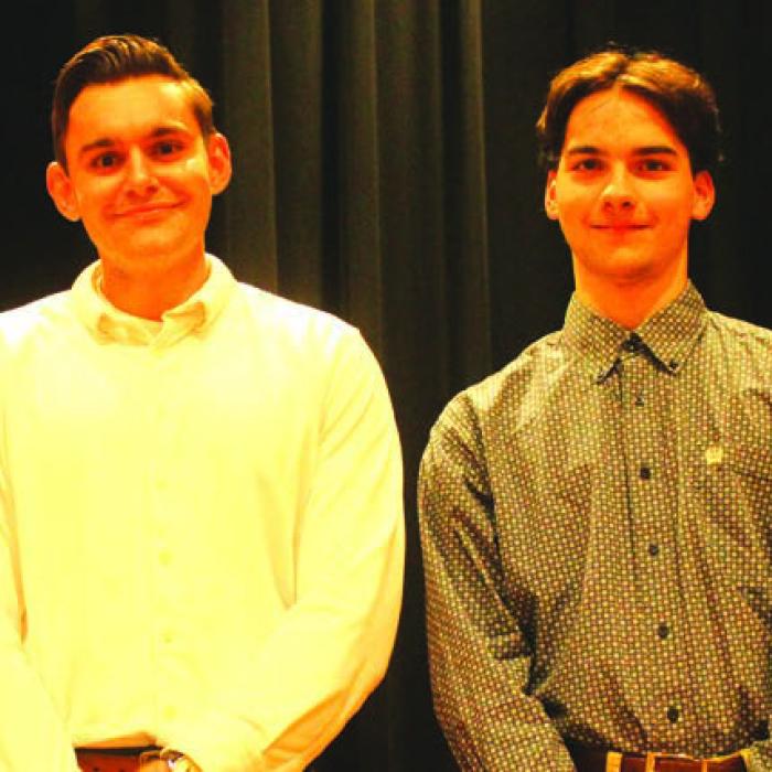 Grayson Owens is the son of Dena Meinardus. He chose Kevin Obkirchner as his special teacher. Grayson plans to attend Texas A&amp;M to study biochemistry.