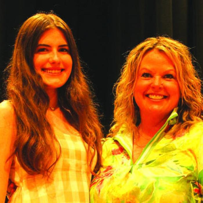Ellah Hill is the daughter of Buster and Jenifer Hill. She chose Becky Little as her special teacher. Ellah plans to attend Sam Houston State University to study education.
