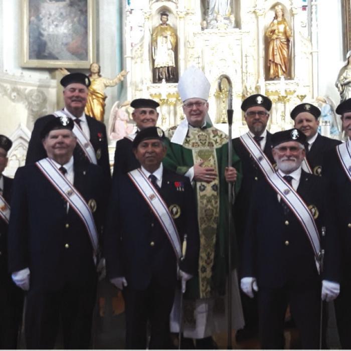 Veterans Memorial Mass Held in Praha