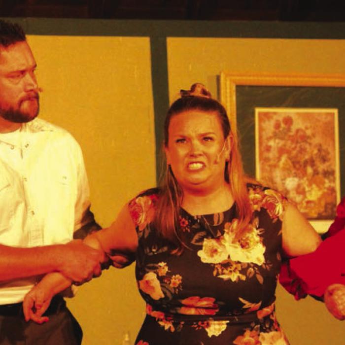 Left to right: Cameron Nichols, Tanya Tousek and Samantha Rios.