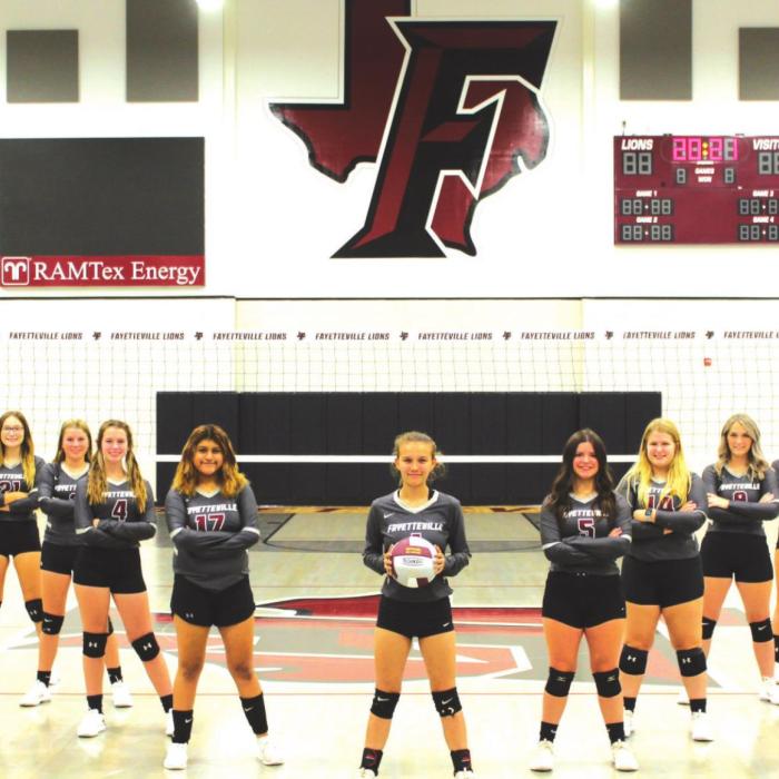 The Fayetteville volleyball team. Photo courtesy of Jeanie Muegge