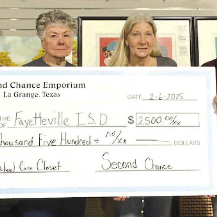 Second Chance Emporium Makes Donations