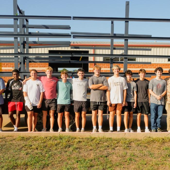 McCourts Donate Racks to LHS Ag Department