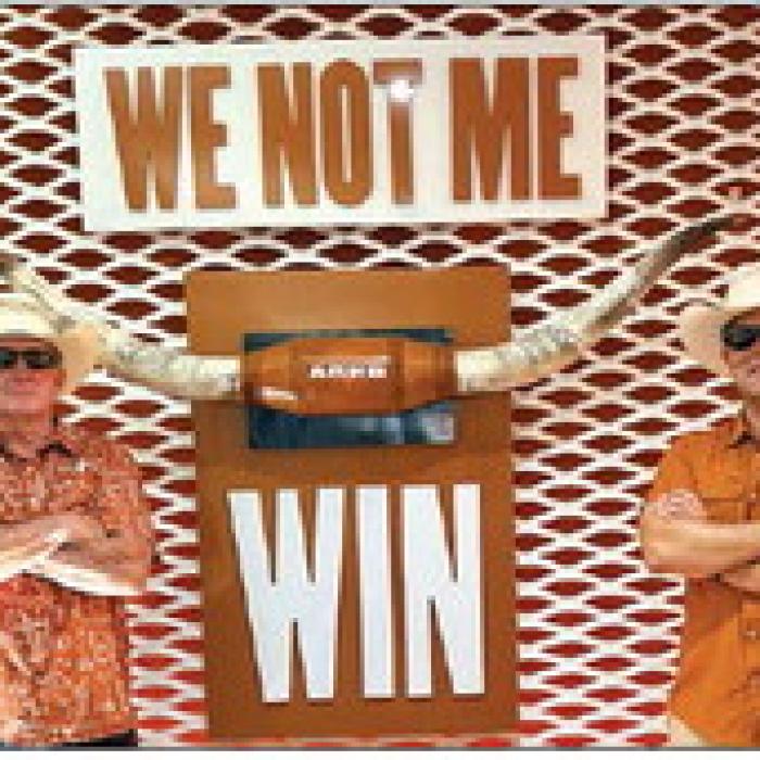 Jimmy Dwigans and Chip Bubela in the UT locker room.