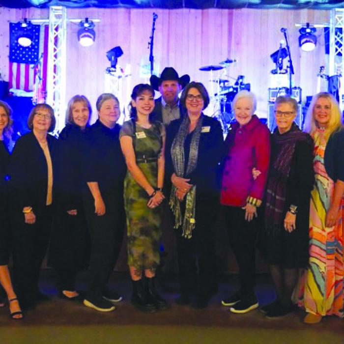 Pictured from left: Lorena Hernandez, Karen Hoskins, Tara Stech, Matt Pekar, Cheryl Pekar, Carol Janecka, Phyllis Venghaus, Windi Raphael, Dallas Garza, Carl Elstner, Sherise Davis, Melinda Barneycastle, Brooksie Fuchs, Amy Elstner, Elyse Kristinik, Nettie Cernosek, Josue Rivas, Lucy Stanzel, and Eddie Oppermann.