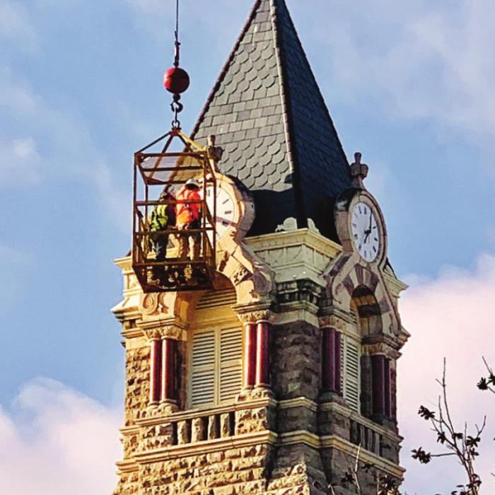Just in ‘Time’ for New Year, Some Historic Clock Repair