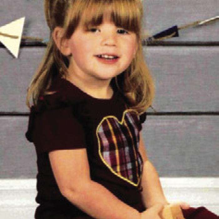 Ellinora Allen, Kindergarten student at La Grange Elementary, is the daughter of Victoria and Edward Votaw.