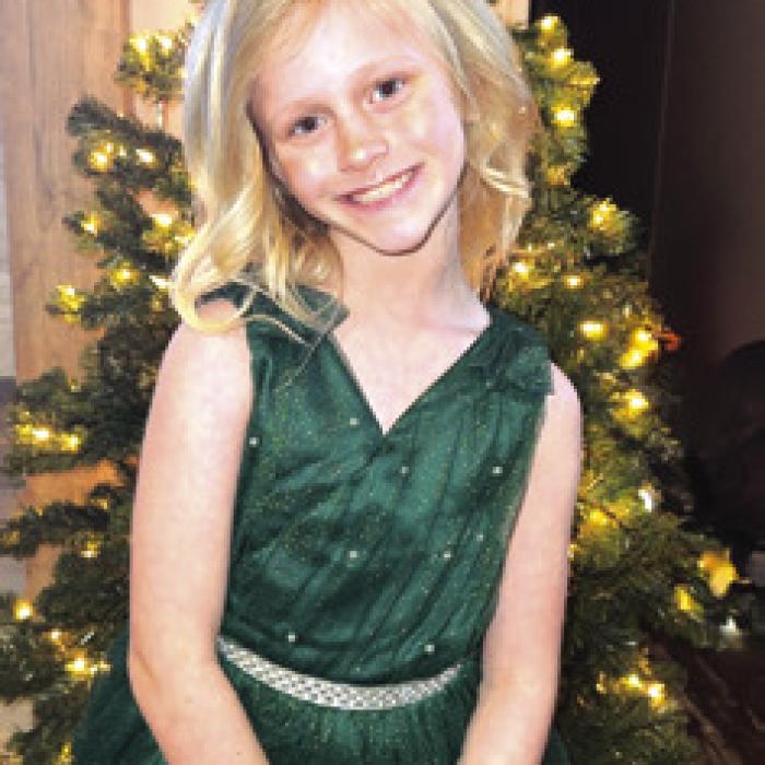 Blair McCoy, a Secondgrade student at La Grange Elementary, is the daughter of Blaine and Hannah McCoy.