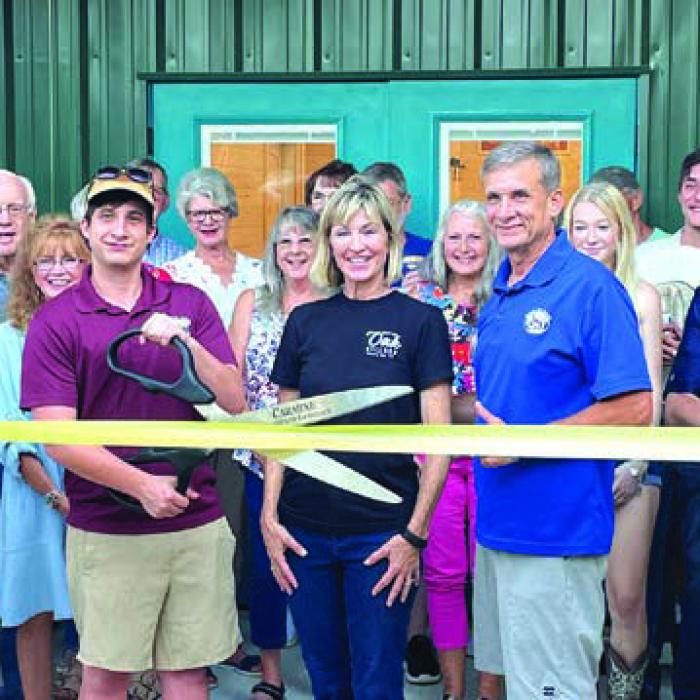 Ribbon Cutting at the New Busted Oak Expansion