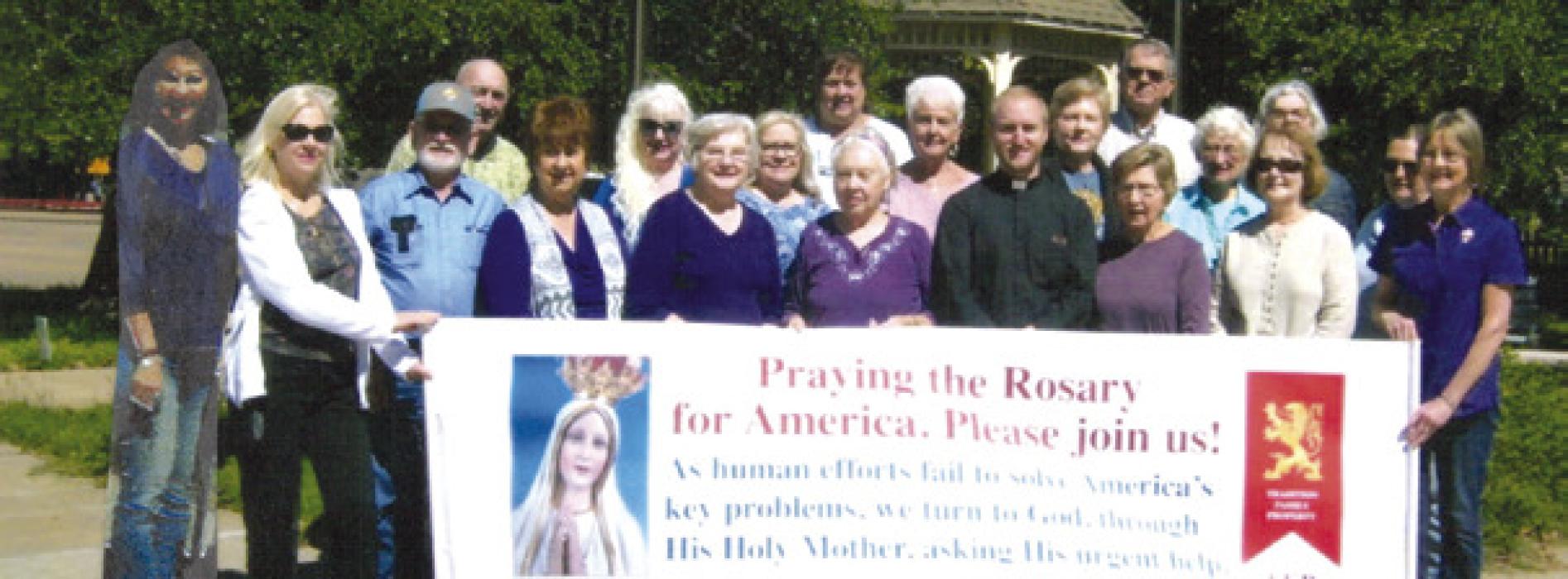 Rosary Rally Held in La Grange