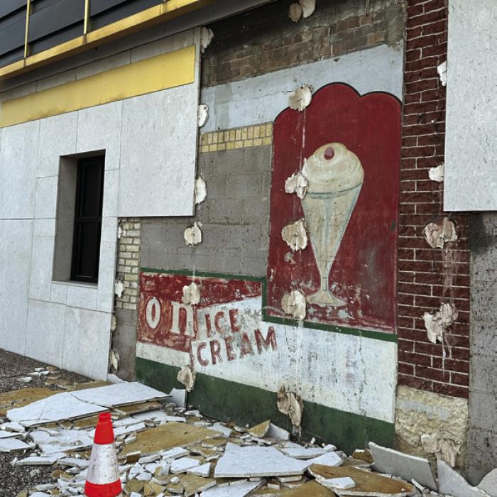 Iconic Artwork Uncovered in Schulenburg
