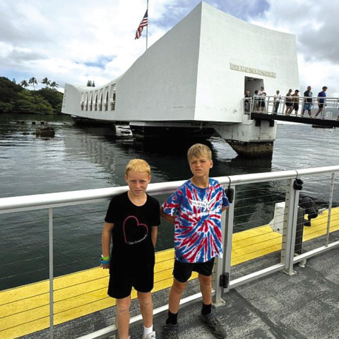 Lehmann Family Marks Flag Day with Historic Journey Through Pearl Harbor