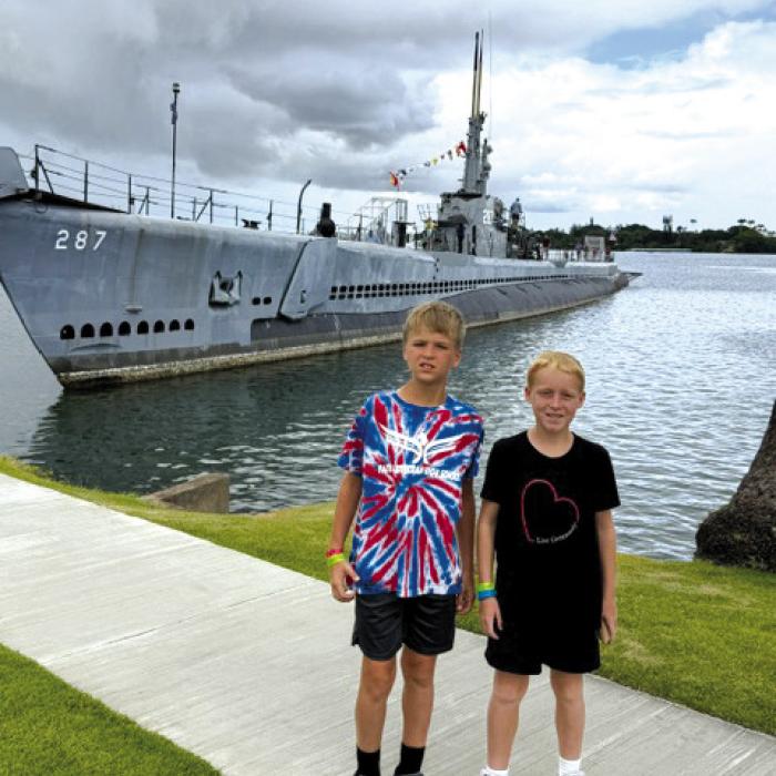 Lehmann Family Marks Flag Day with Historic Journey Through Pearl Harbor