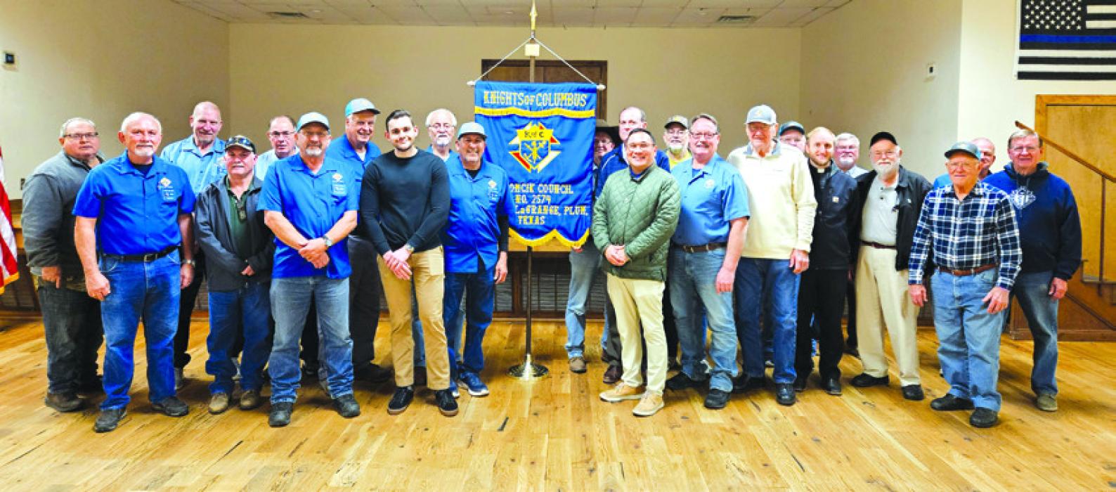 Knights of Columbus Donates to LHS
