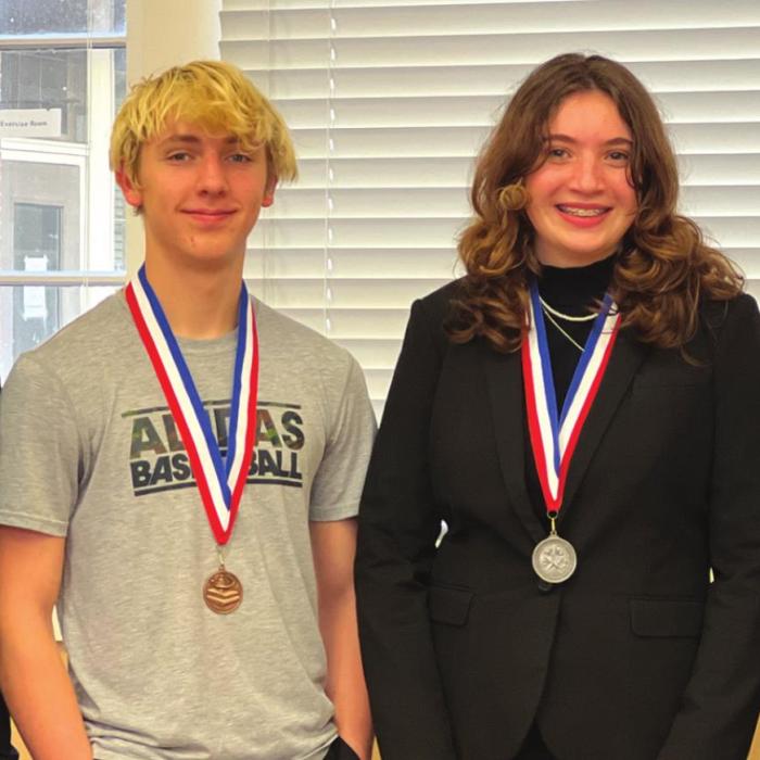 LG’s Eindorf and Veitch Advance to State Debate