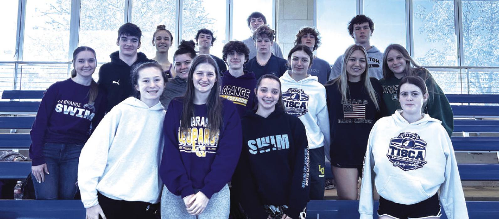 13 LHS Swimmers Advance to Regionals