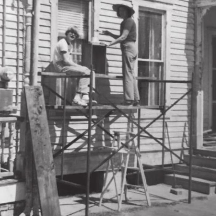 Restoration of the Romberg’s new old home was ongoing for many years. Both Arnold and Suzy, who immensely enjoyed that journey, made time to travel and volunteer in their new hometown.