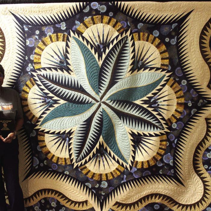 Mayor Picks Two Pride of La Grange Quilts at Show