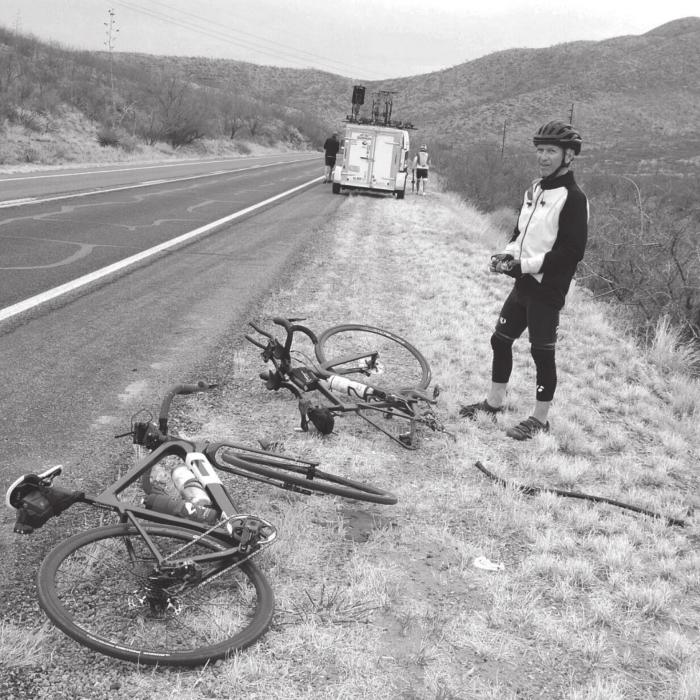 Cross-Country Cyclist Coming Through LG This Week