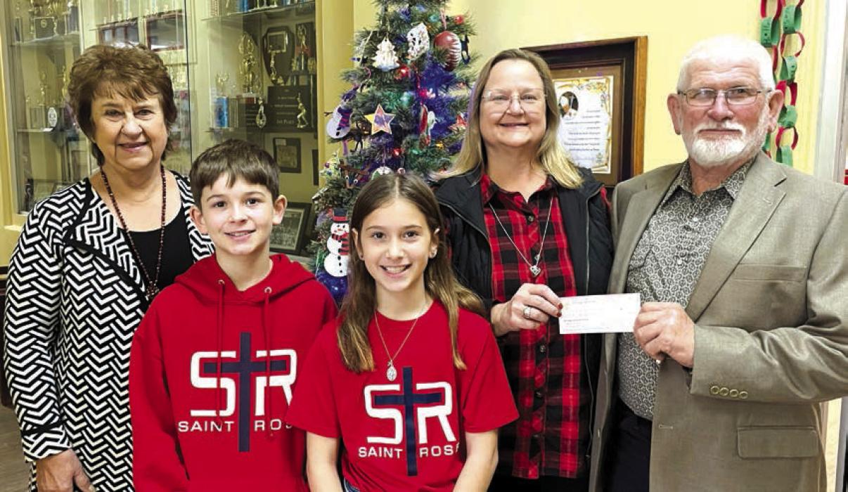 KJT Donates to St. Rose of Lima School