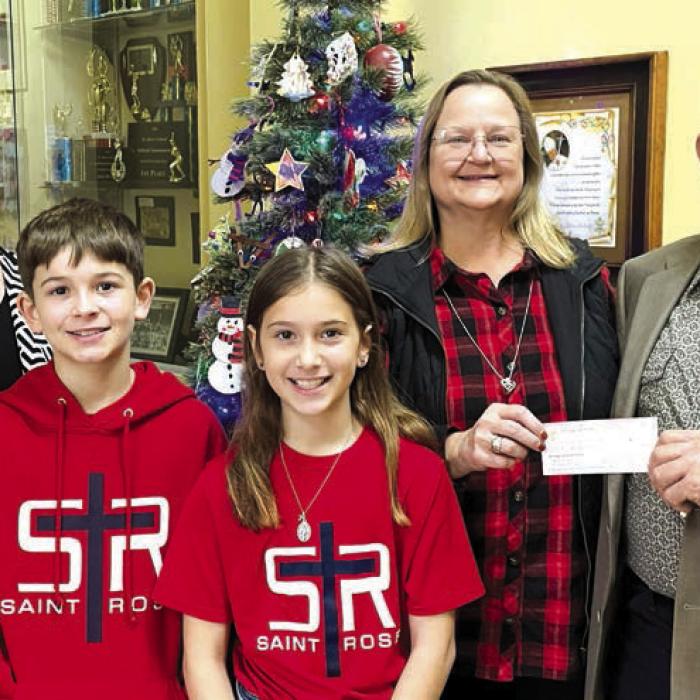 KJT Donates to St. Rose of Lima School