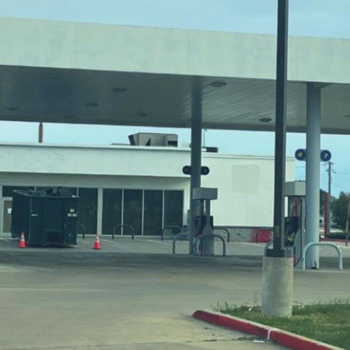Stripes Cleared out in Schulenburg