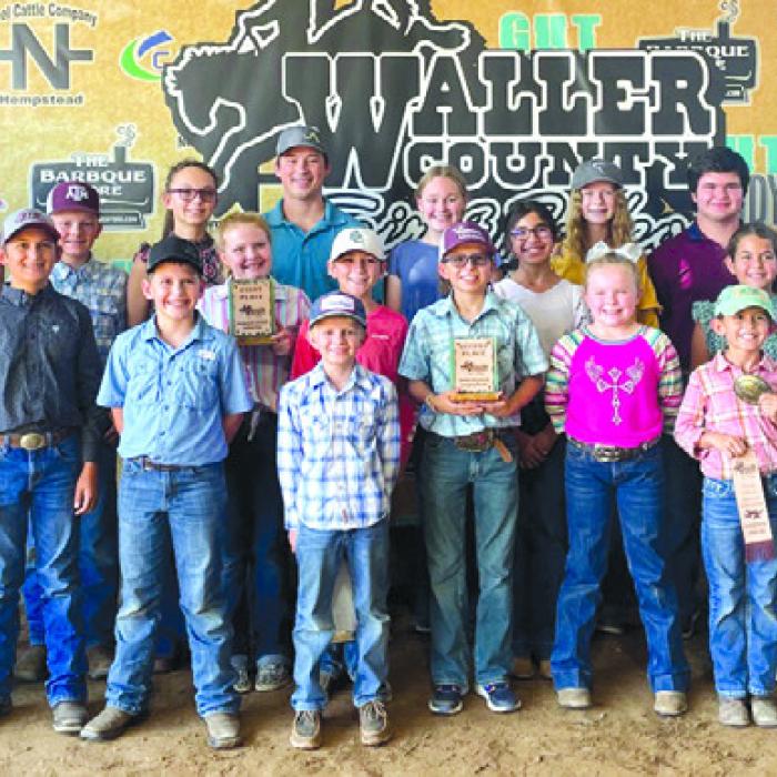 Pictured front from left: Rilan Karisch, Laramie Laake, Dylan Zweschper, Hudson Holub, Kaisley Janecka, Crockett Guenther, Joe Carrales, Tate Fritsch, Abbi McBride, Emma Zweschper, Kaisley Janecka, Abraham McBride and Coach Kaci Carrales Back Row: Coach JoJo Carrales, Rheagan Karisch, Tori Newton, Holden Holub, Tatum Fritsch, Cooper Mau, Julia Melton, Avah Noreiga, Sawyer Mau, Logan Poncik, Kaylee Hensley, and Harper Mau.