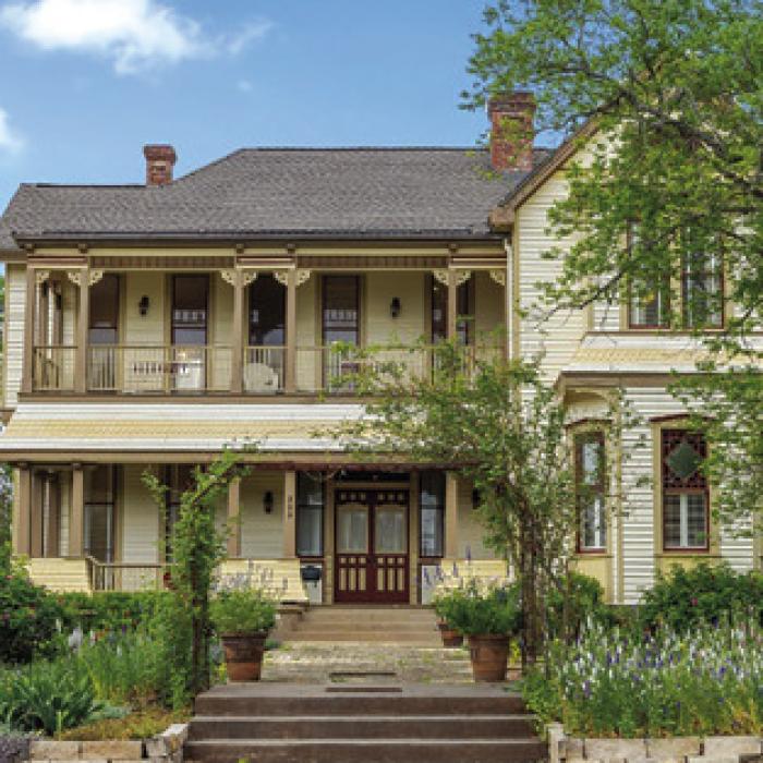 The beautiful home at 209 E. Fannin Street is one of la Grange’s most historic.