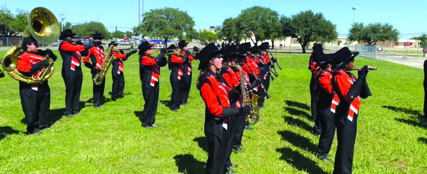 Schulenburg Marching Band Competes